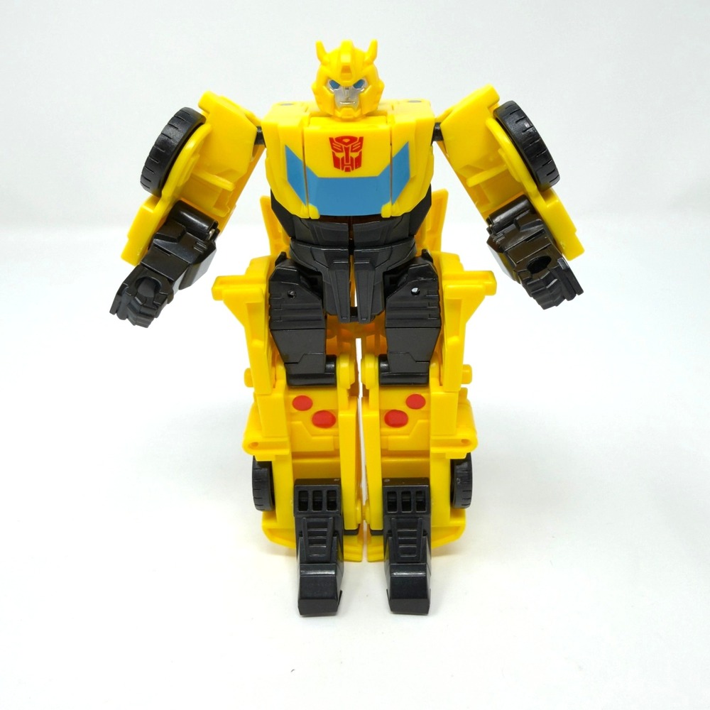 Transformers Bumblebee Action Figure EarthSpark Cyber Combiner Yellow 5.5 Inch